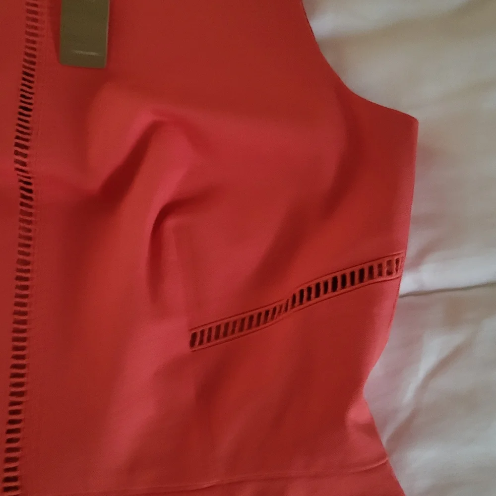 J.Crew dress linen orange size 4nwt - Picture 9 of 16